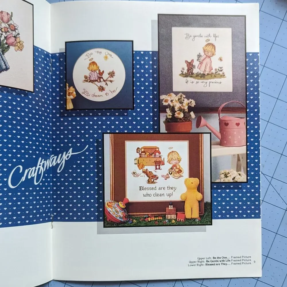 Abby Angel Cross Stitch Booklet 1985